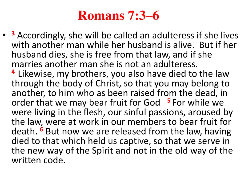 romans 7 3 6