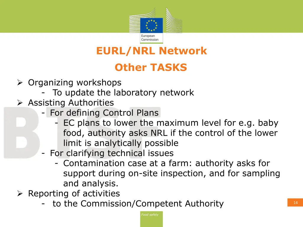 eurl nrl network other tasks