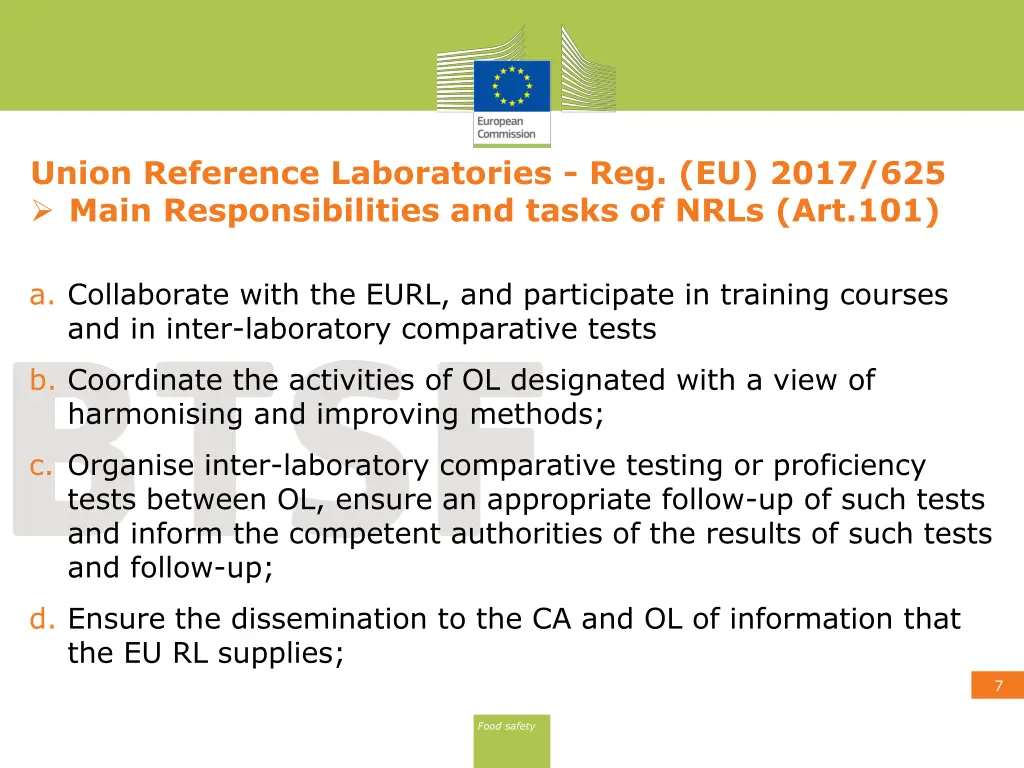 union reference laboratories reg eu 2017 625 main