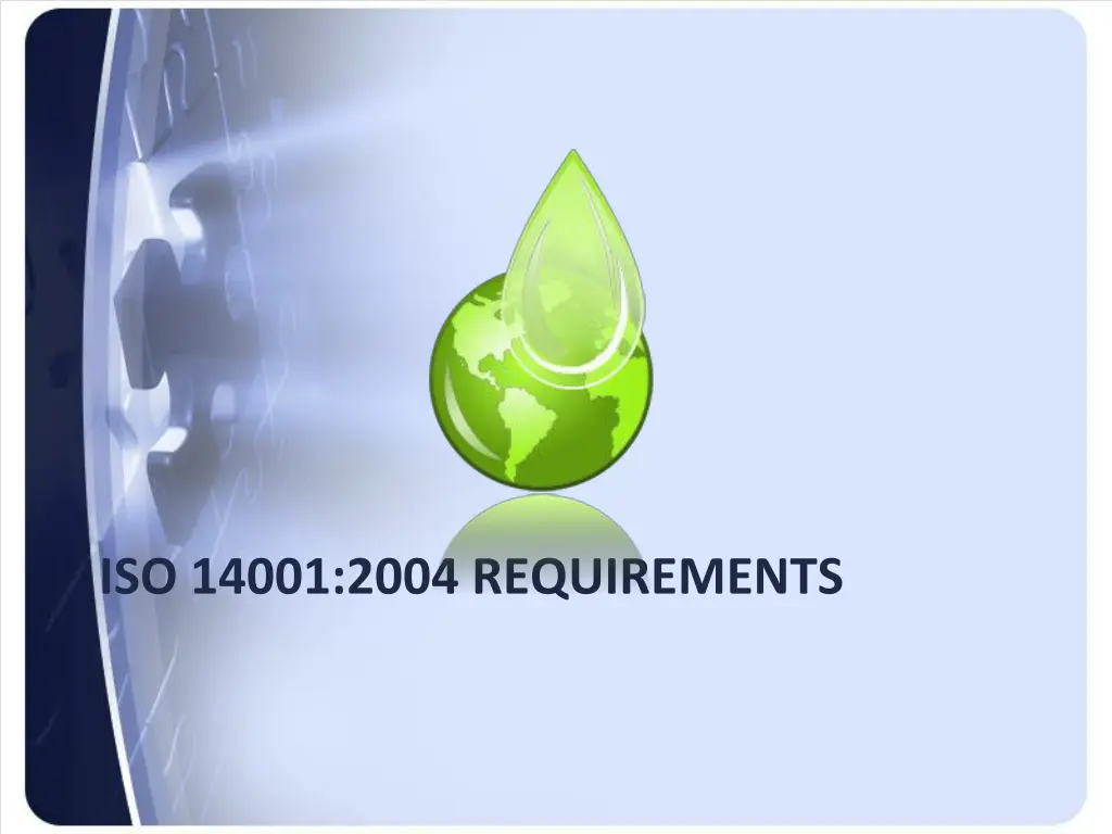 iso 14001 2004 requirements