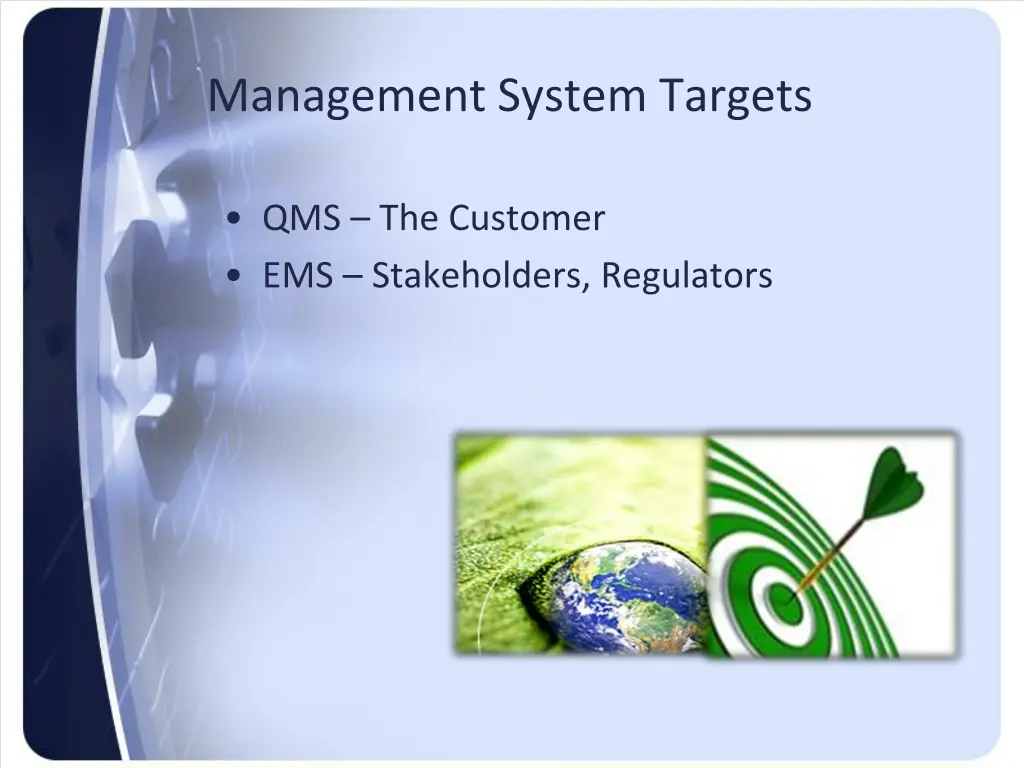 management system targets