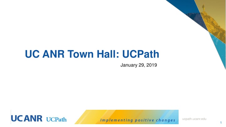 uc anr town hall ucpath