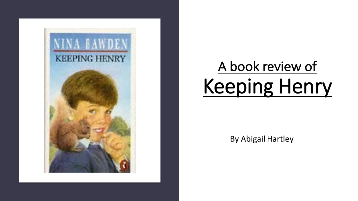 a book review of a book review of keeping henry