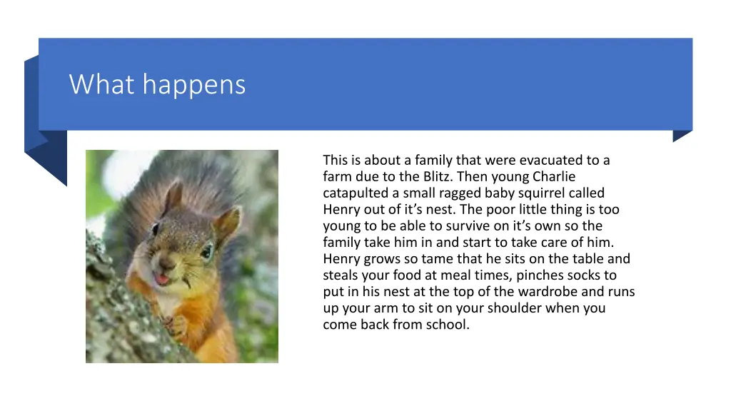 what happens