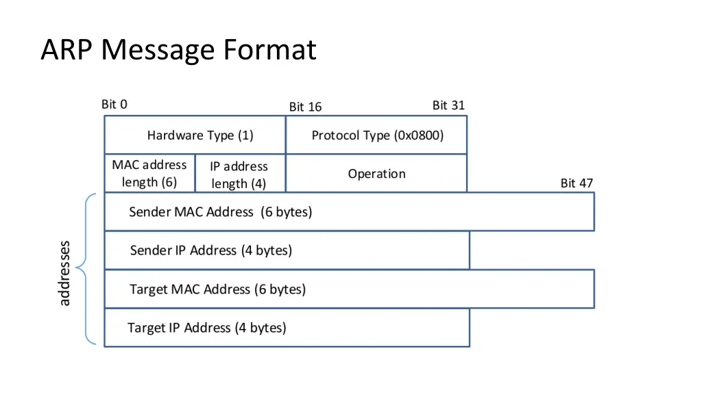 arp message format