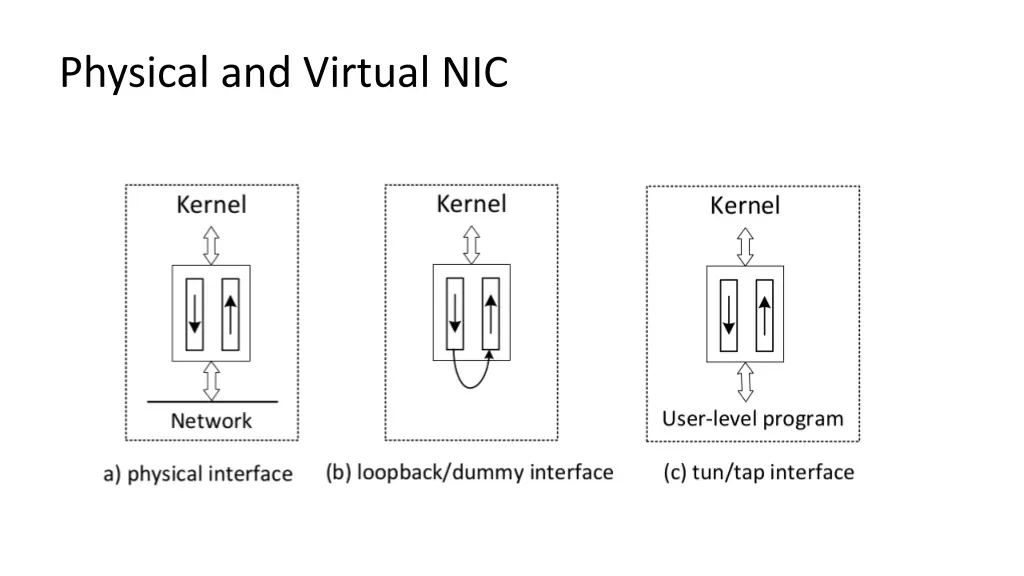 physical and virtual nic