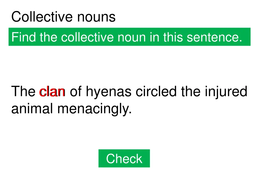 collective nouns find the collective noun in this 2