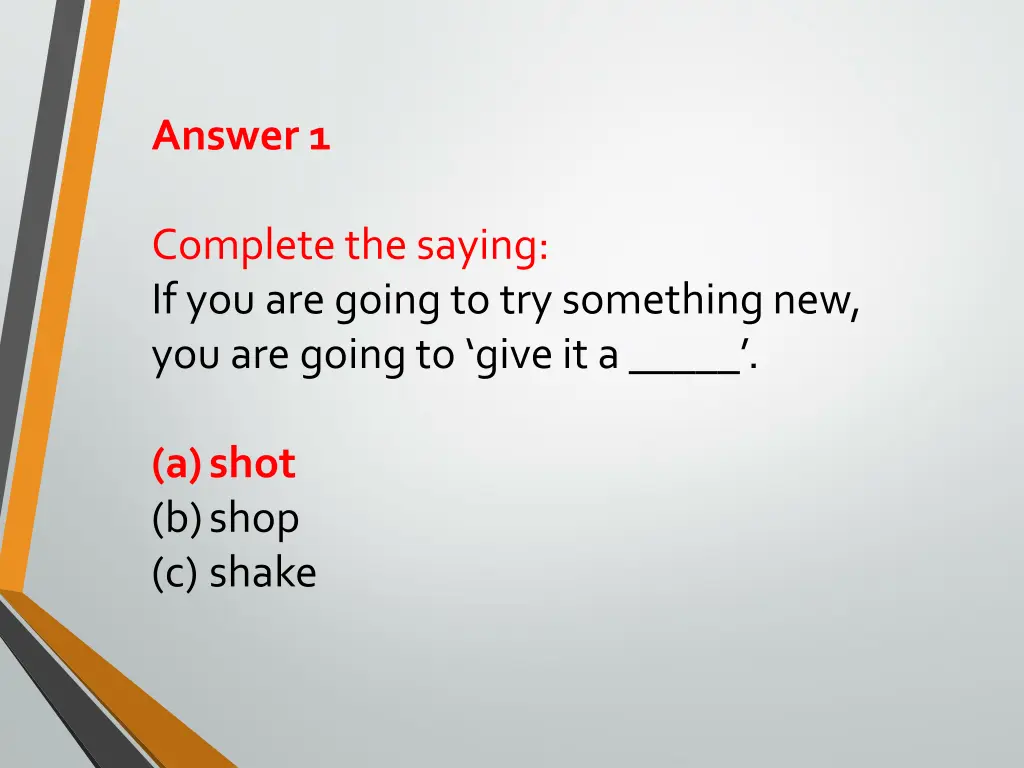 answer 1