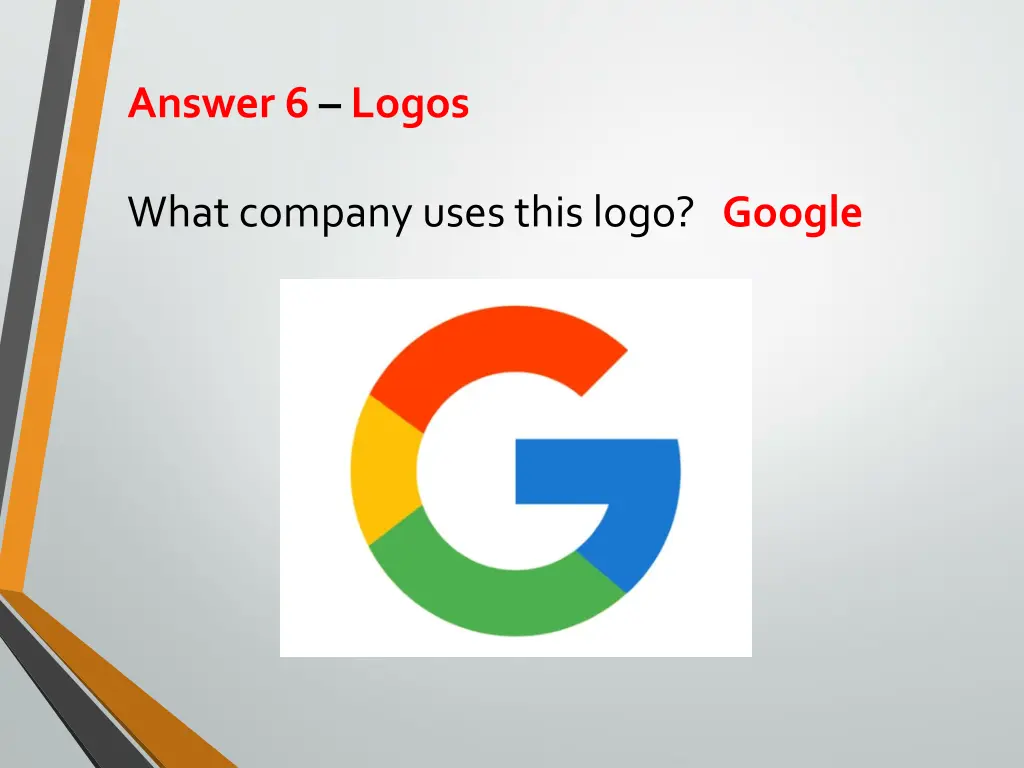 answer 6 logos