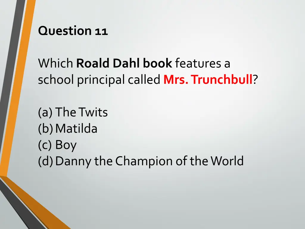 question 11