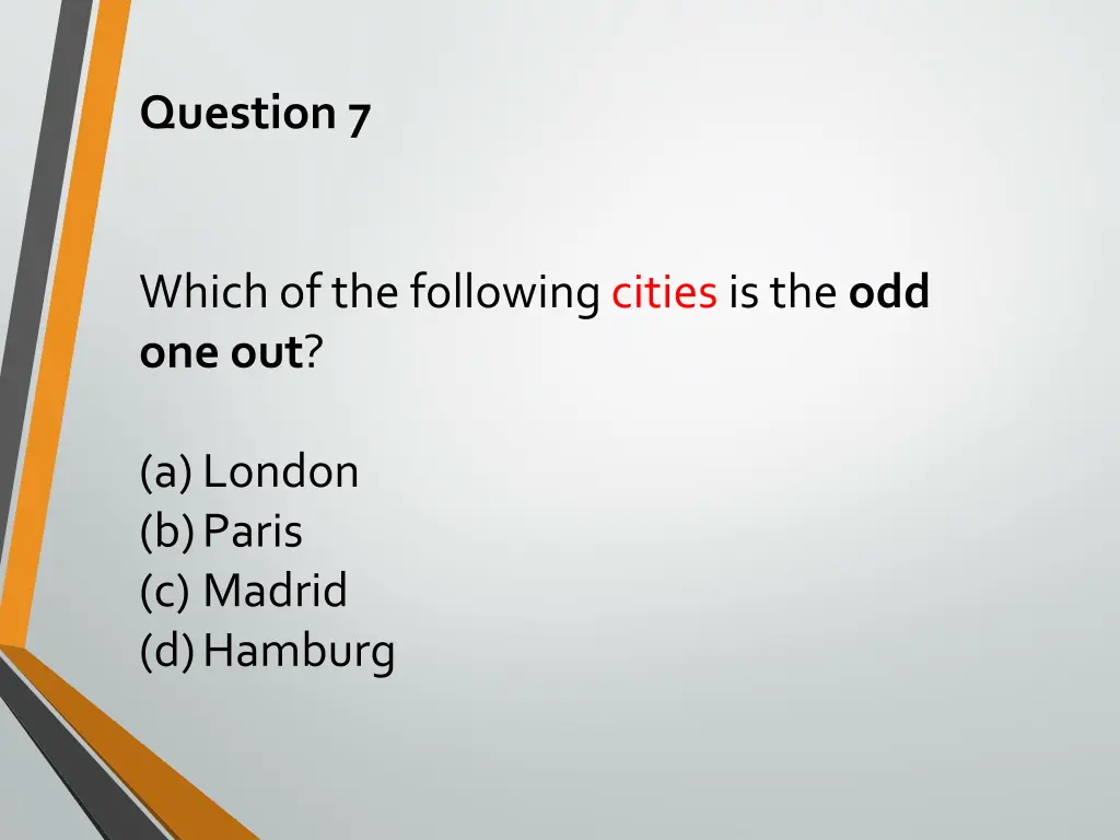 question 7