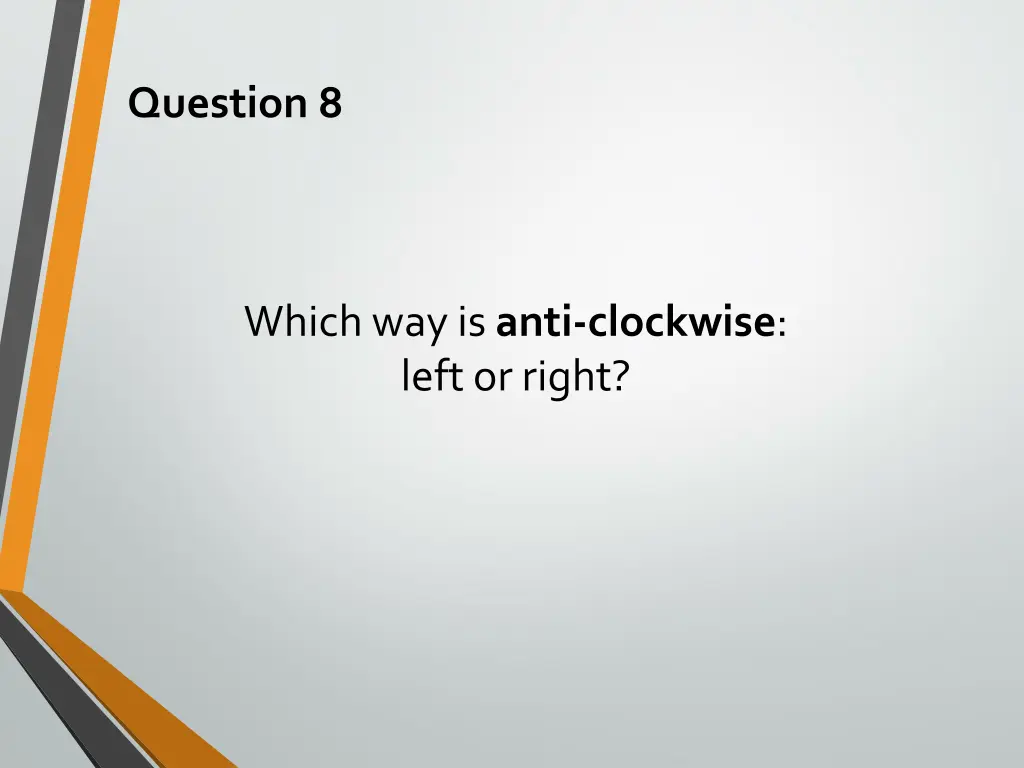 question 8