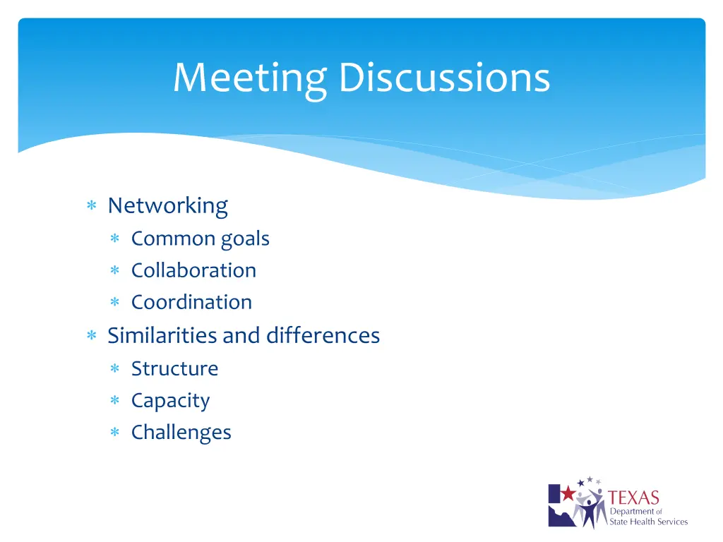 meeting discussions