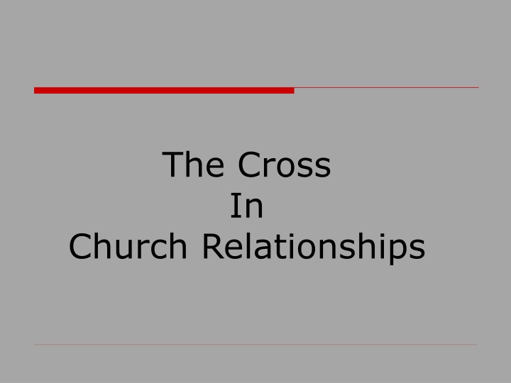 the cross in