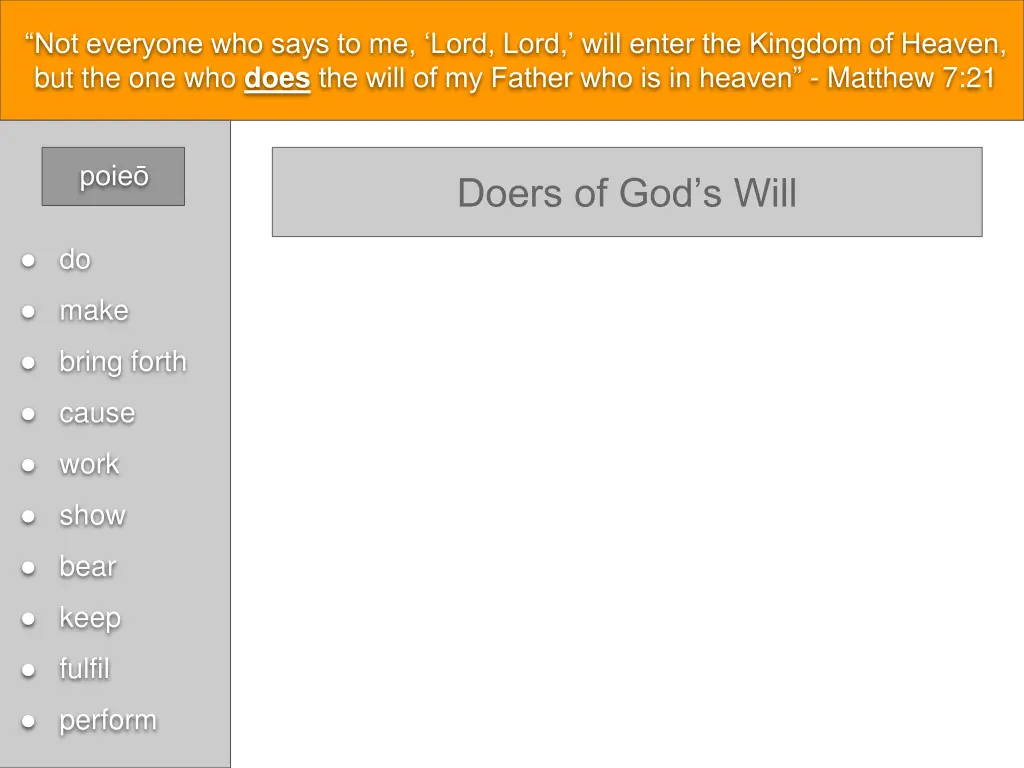 not everyone who says to me lord lord will enter 3