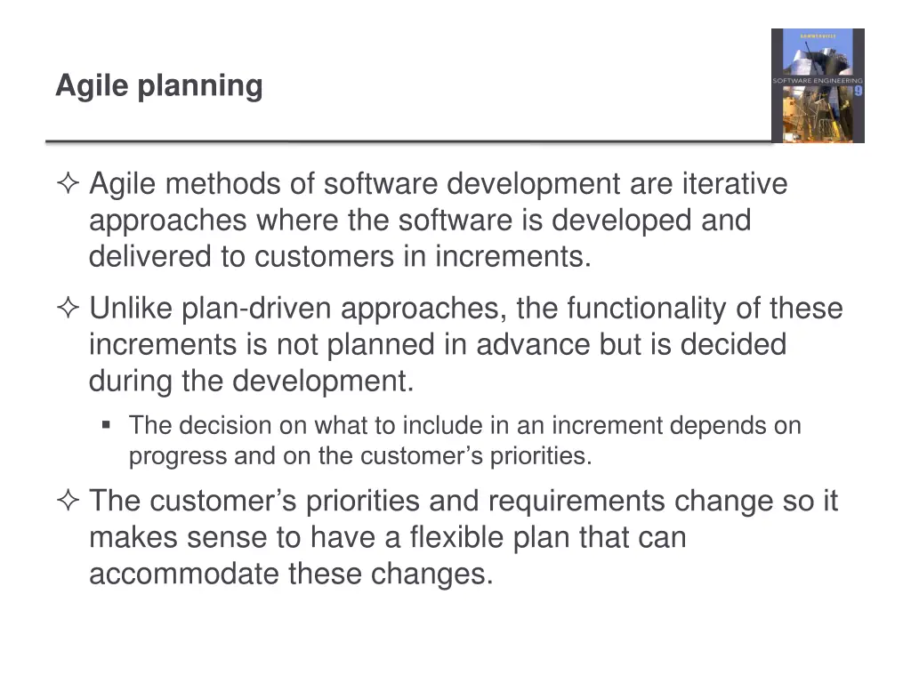 agile planning