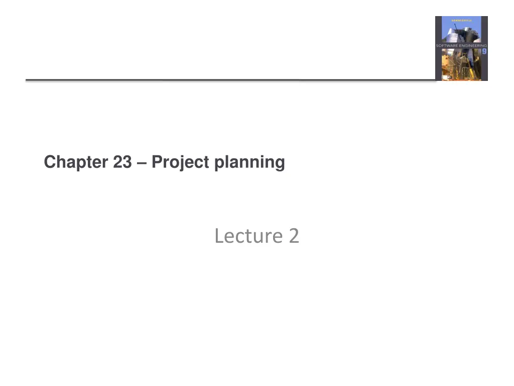 chapter 23 project planning 1