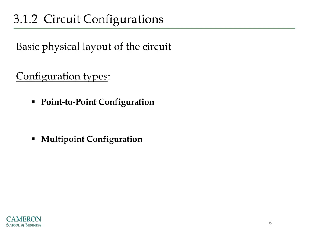 3 1 2 circuit configurations