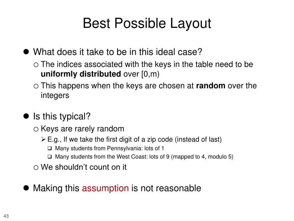 best possible layout 9