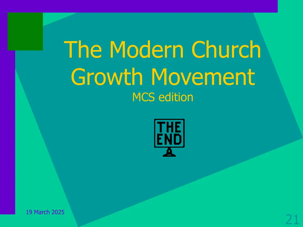 the modern church growth movement mcs edition