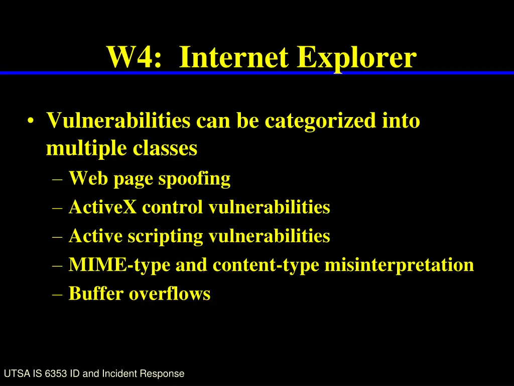 w4 internet explorer 2