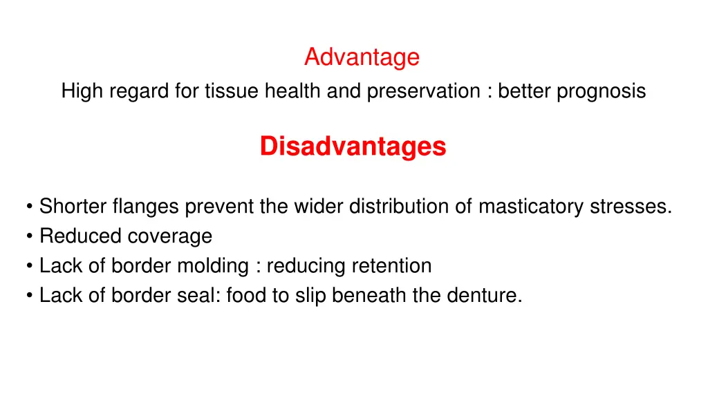 advantage
