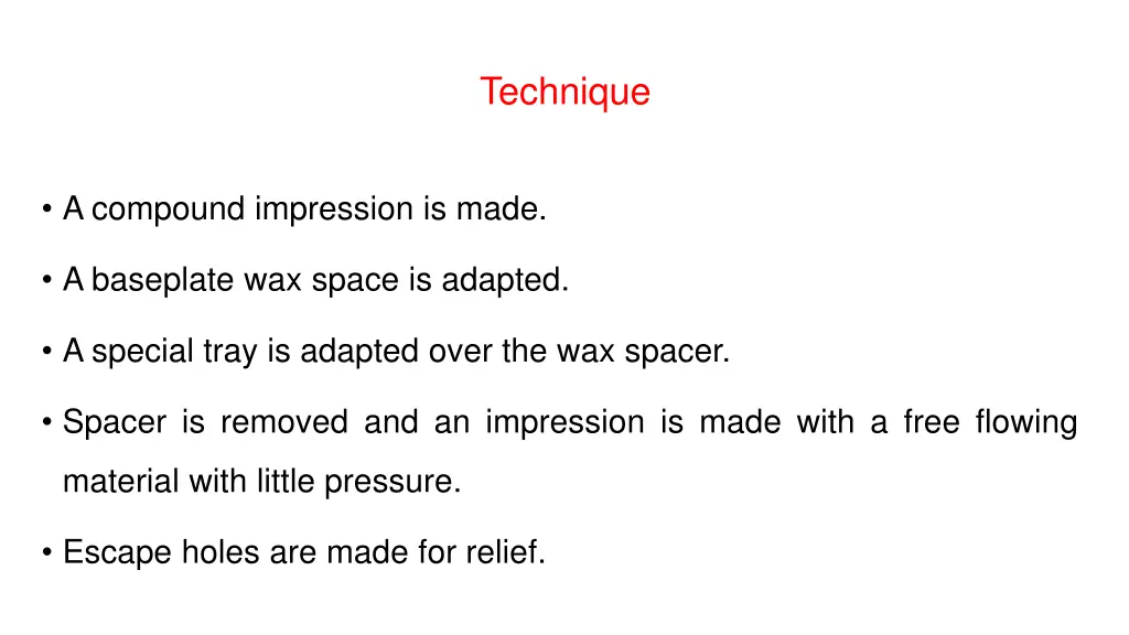 technique 1