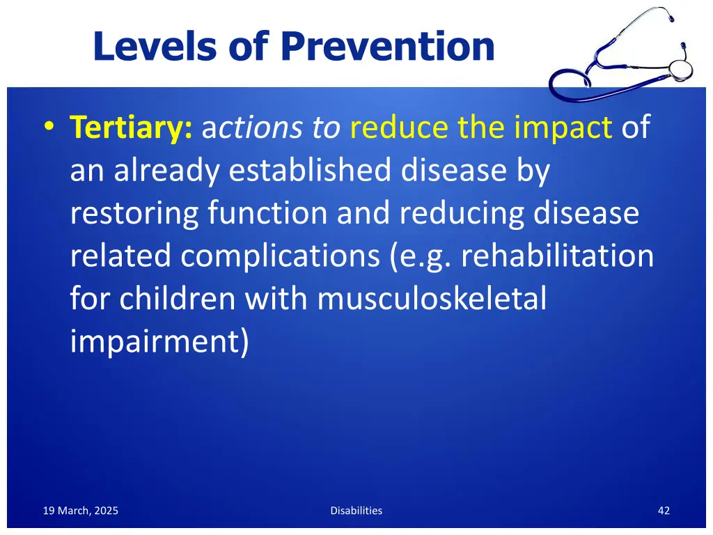 levels of prevention 2
