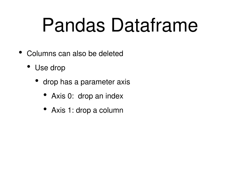 pandas dataframe 5