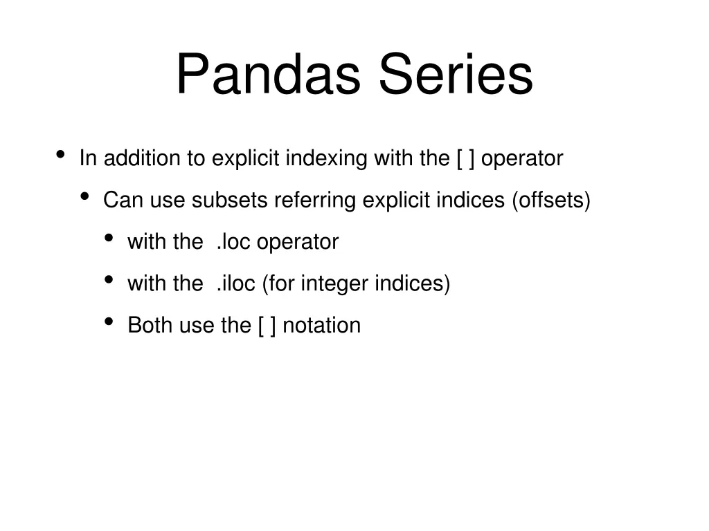 pandas series 15