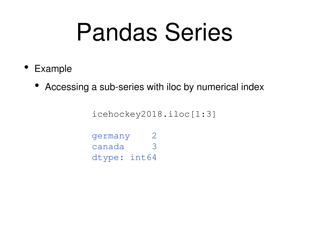pandas series 18