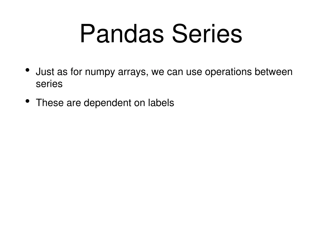 pandas series 20