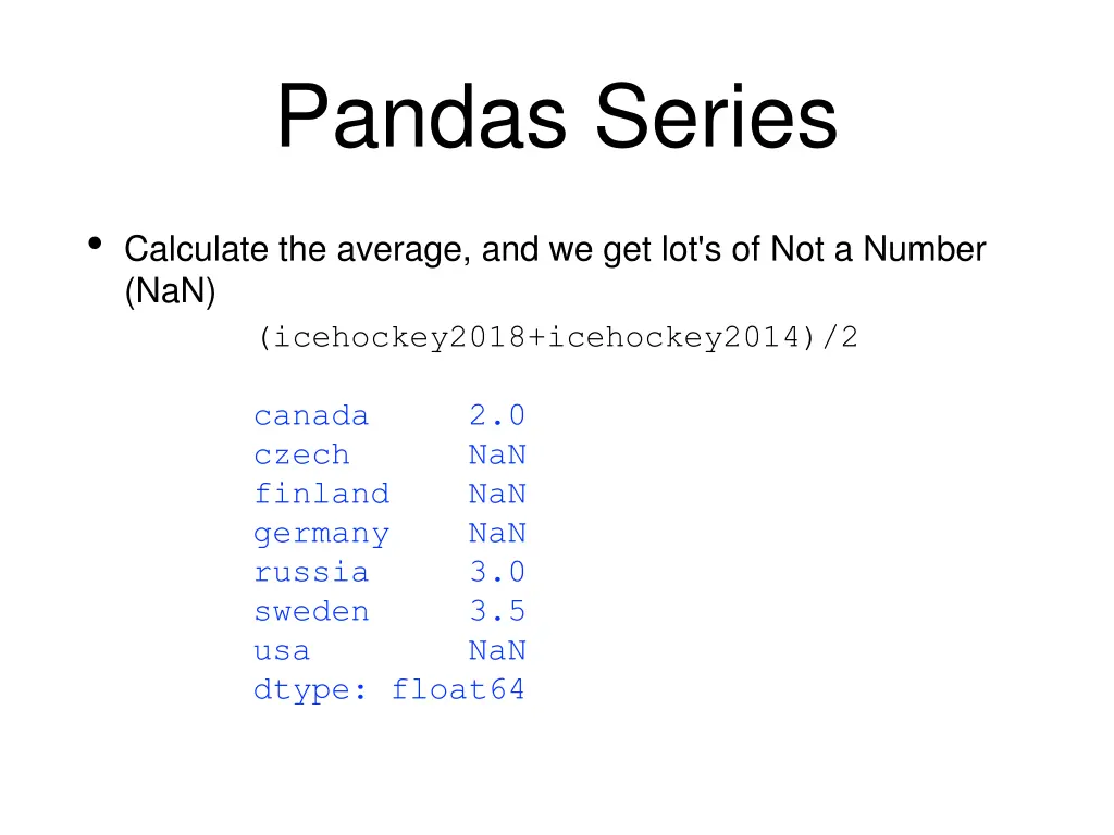 pandas series 23