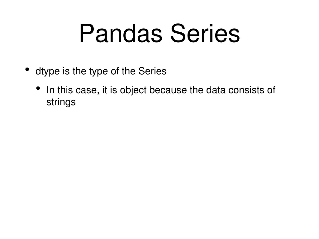 pandas series 3
