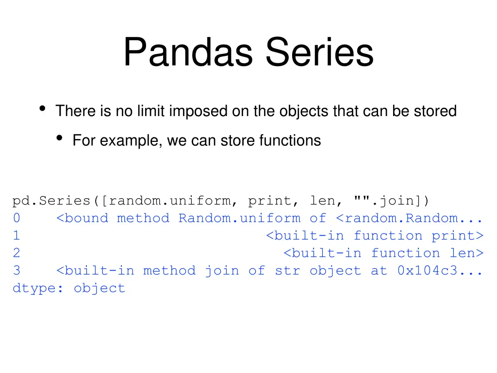 pandas series 6
