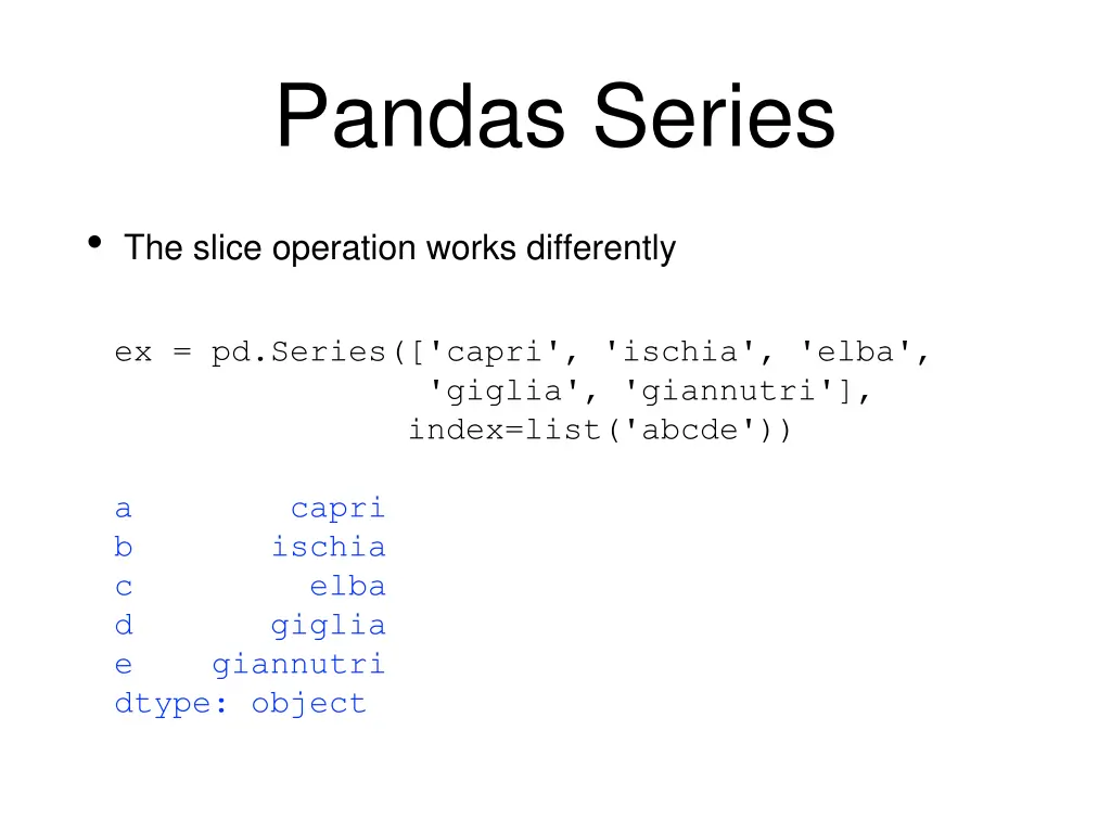 pandas series 8