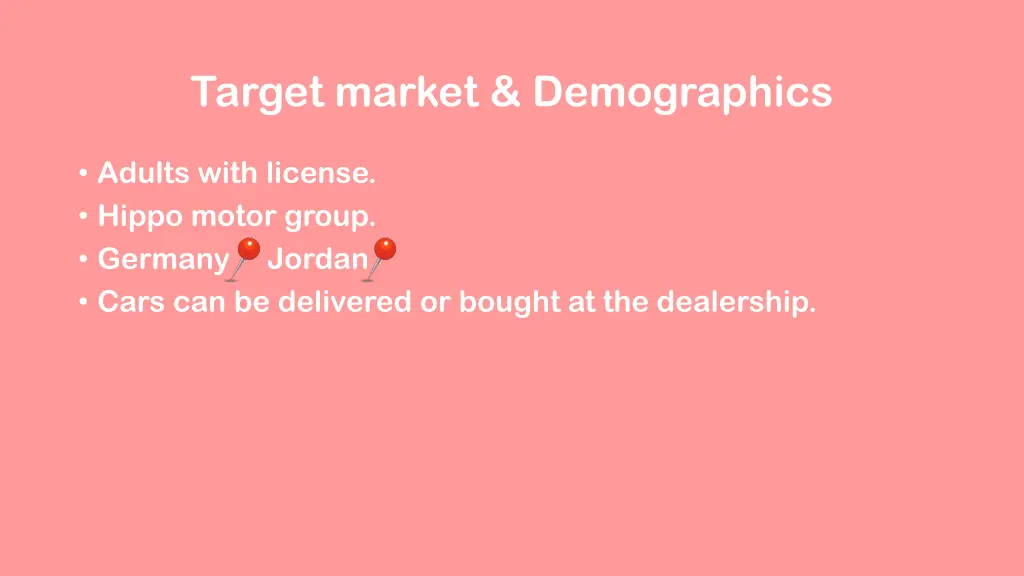 target market demographics