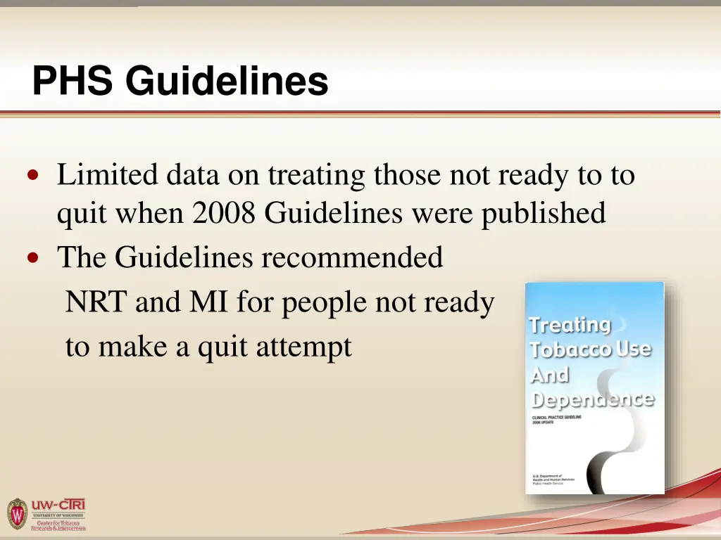 phs guidelines