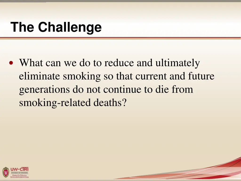 the challenge