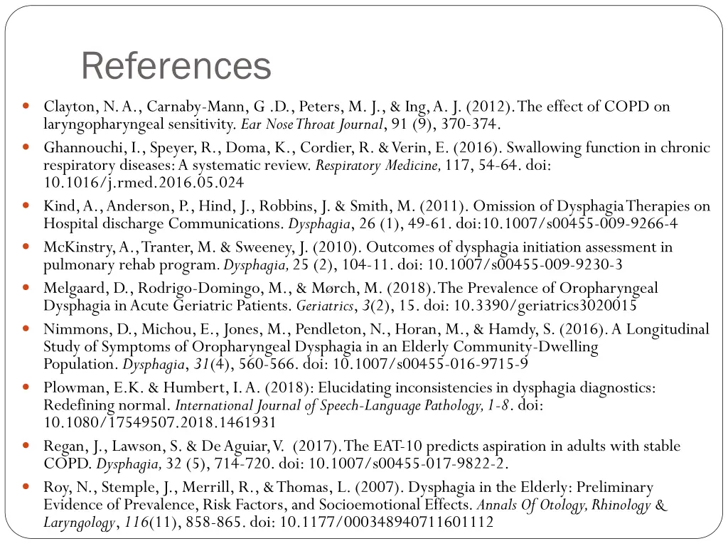 references