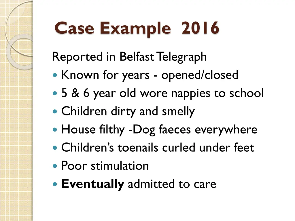case example 2016