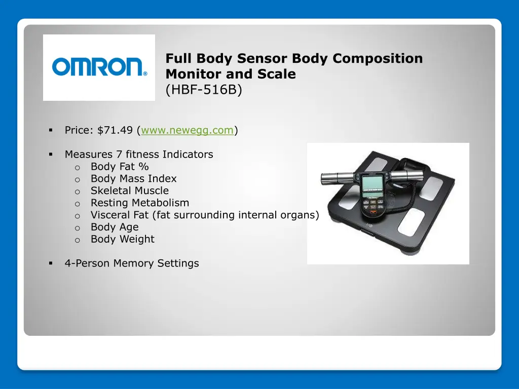 full body sensor body composition monitor