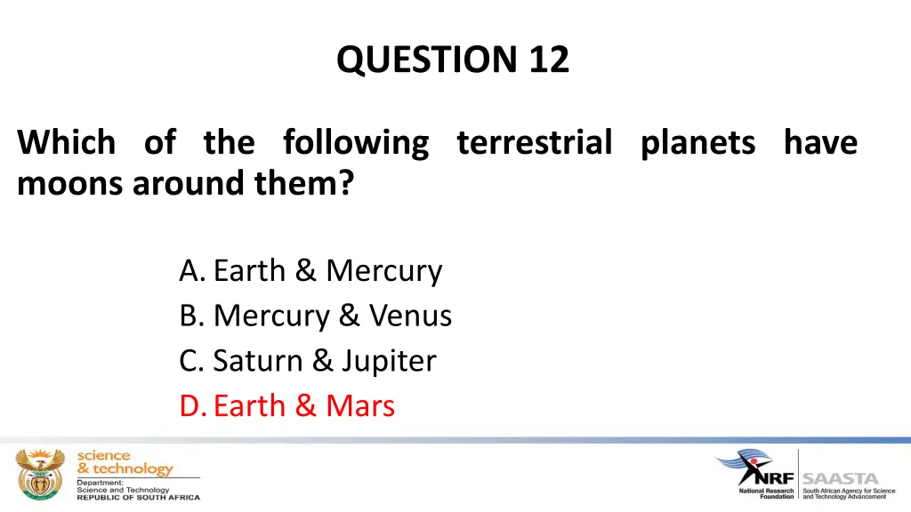 question 12