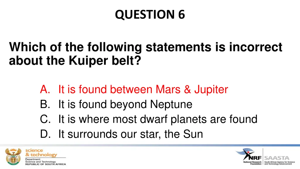 question 6