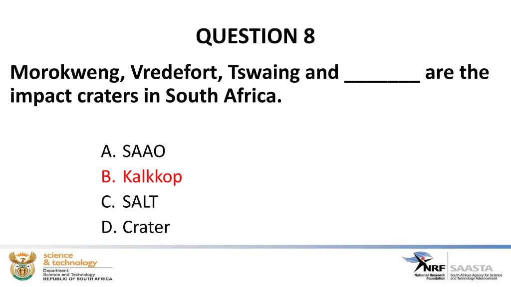question 8 1