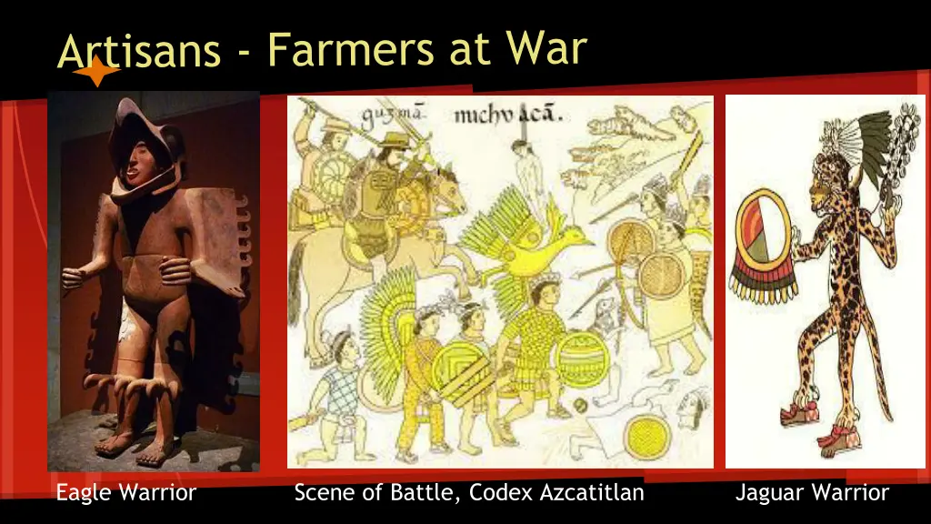 eagle warrior scene of battle codex azcatitlan