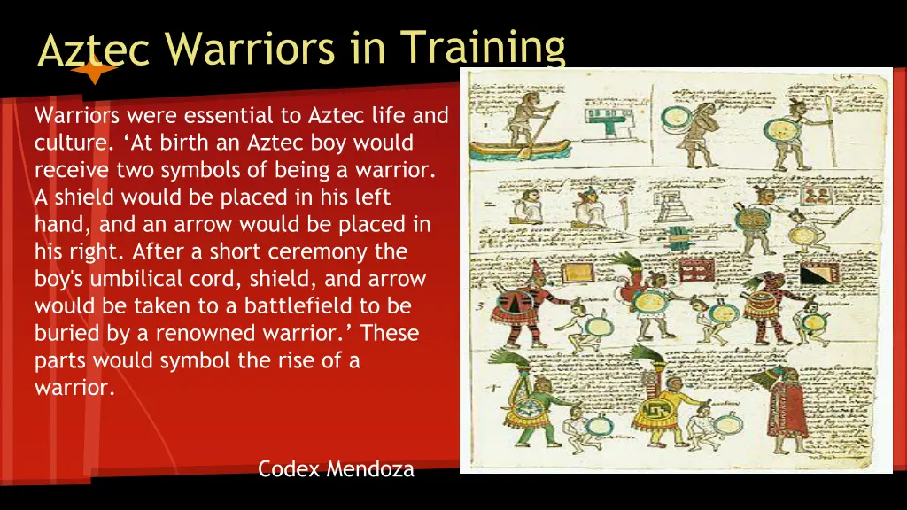 warriors were essential to aztec life and culture