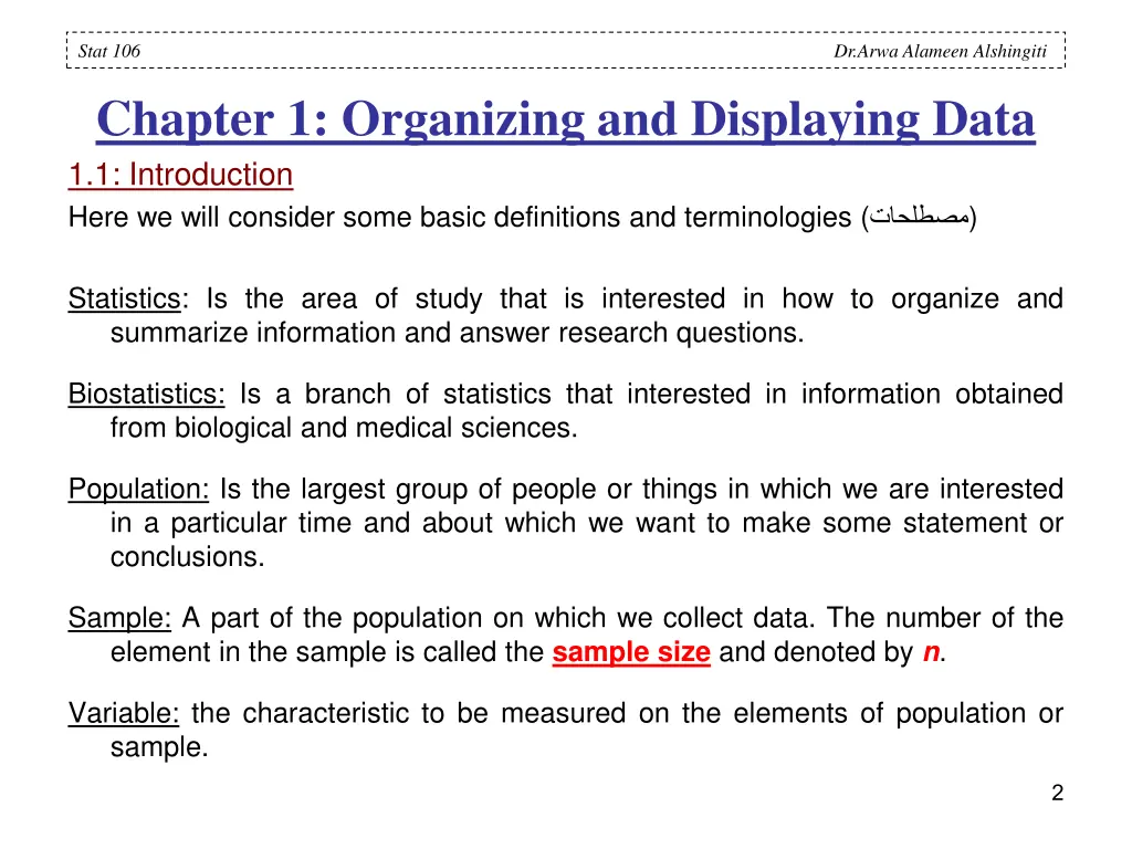 stat 106