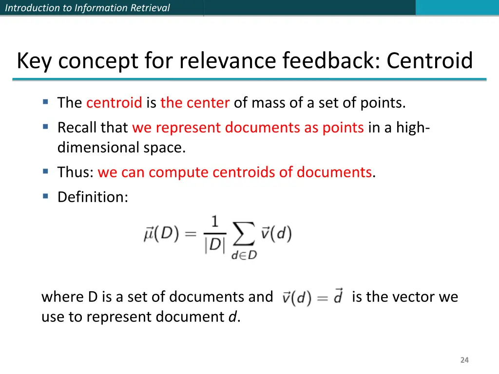 introduction to information retrieval 23