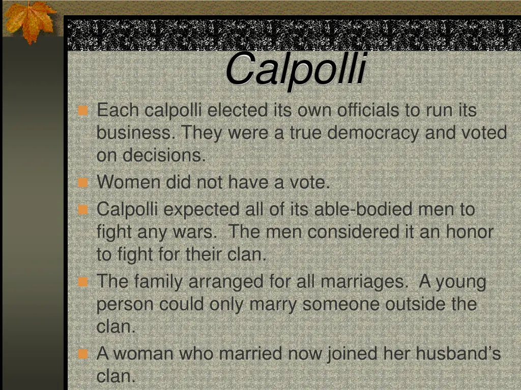 calpolli